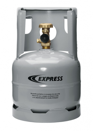 Bouteille de gaz de chantier remplissable 1.6kg propane Guilbert Express
