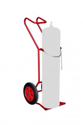 Diable 250 kg 1 bouteille roues pneumatiques &Oslash; 400mm FIMM