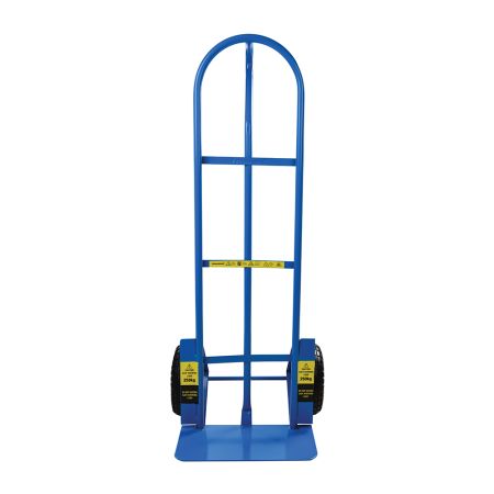 Diable de transport 1.3 m de haut, plateau 450 mm, SILVERLINE