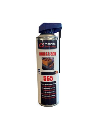 Huile synth&eacute;tique polyvalente L305 TDS bleue, a&eacute;rosol 650/400ml, ORAPI - 4565A4