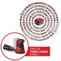 Ponceuse rotative sans fil TE-RS 18 Li + 1 Pack STARTER KIT 2.5Ah offert - Einhell - 4462010