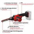 Lime &agrave; bande sans fil TE-BF 18 Li + 1 PACK STARTER KIT 2.5AH OFFERT - EINHELL - 4461000