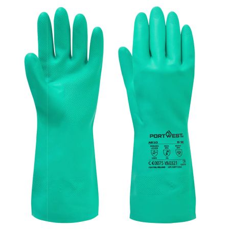 Paire de gants de protection chimique A810, taille 2XL, PORTWEST