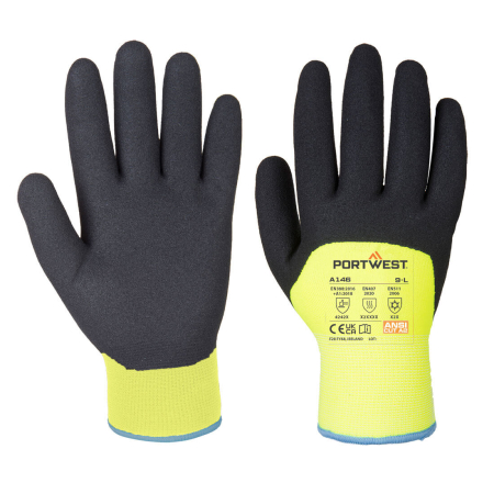 Paire de gants de protection contre le froid, sp&eacute;cial hiver ARTIC A146, taille L, PORTWEST