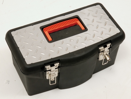 Boîte / Caisse à outils plastique garnie de 30 outils MOB OUTILLAGE