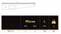 Clavette chasse cône pour cône Morse 1 à 3 LFA