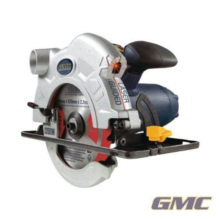 Scie circulaire 165 mm 1200 W GMC