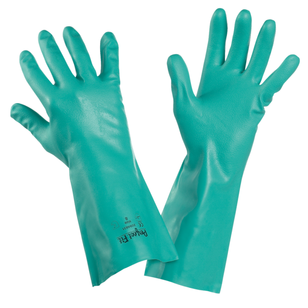 LANON Gants en Nitrile Résistants aux Produits Chimiques, Gants de