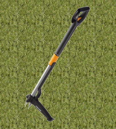 desherbeur fiskars telescopique