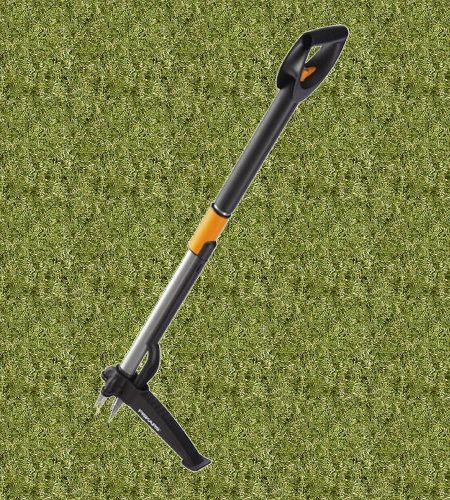 désherbeur fiskars télescopique